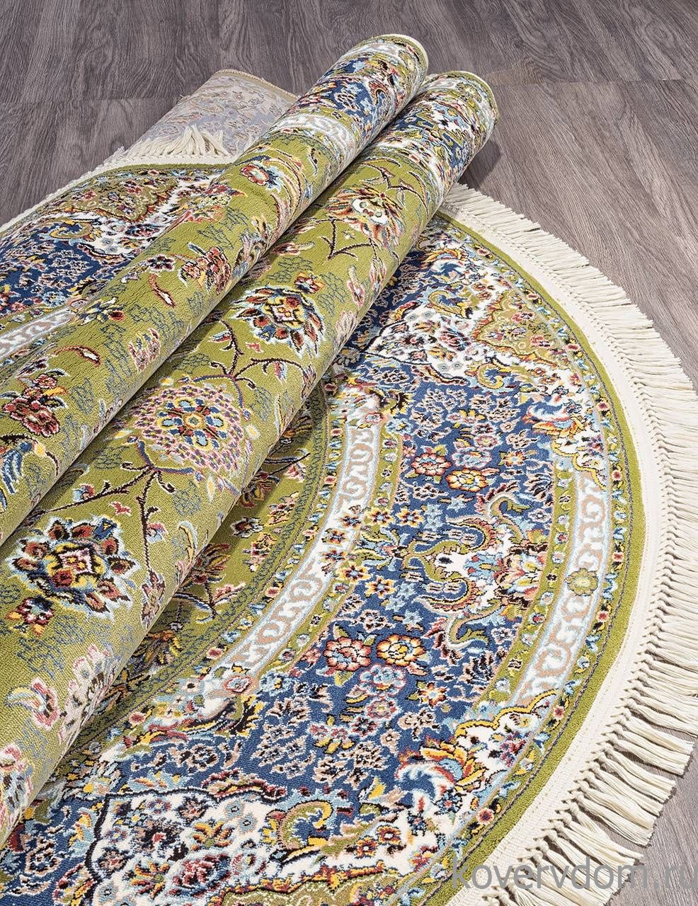 Ковер ARAVIA 6814 GREEN Овал Ковер ARAVIA 6814 GREEN Овал