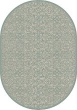 Рельефный ковер Бельгийский из вискозы GENOVA R 38036 6555 90 ОВАЛ