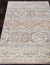 Пушистый круглый ковер винтажный МАТРИКС 989871 5250 V