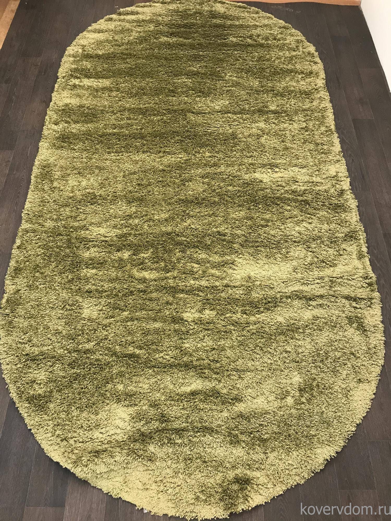 Ковер SHAGGY ULTRA s600 LIGHT GREEN 2 Овал Ковер SHAGGY ULTRA s600 LIGHT GREEN 2 Овал