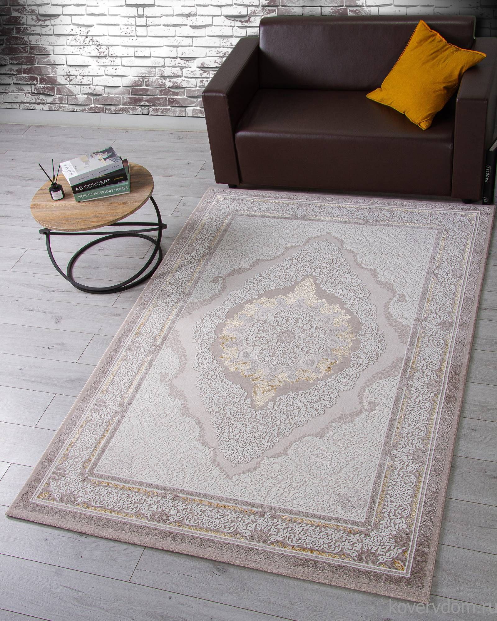 Ковер NENSI GL193A BROWN / BROWN