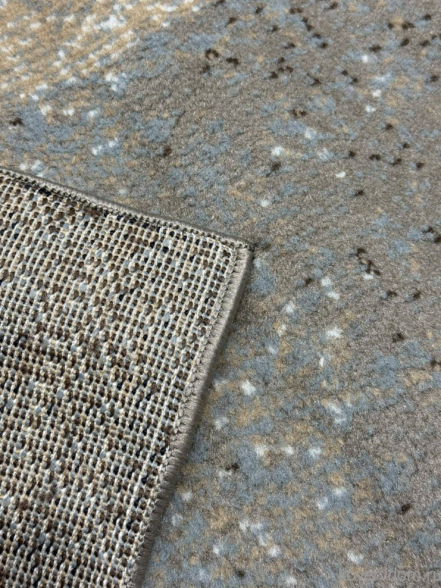 Ковер PRAGA 06052A BROWN / TOZ GRI