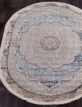 Ковер Ercaplan RODOS 7430A CREAM / CREAM Овал