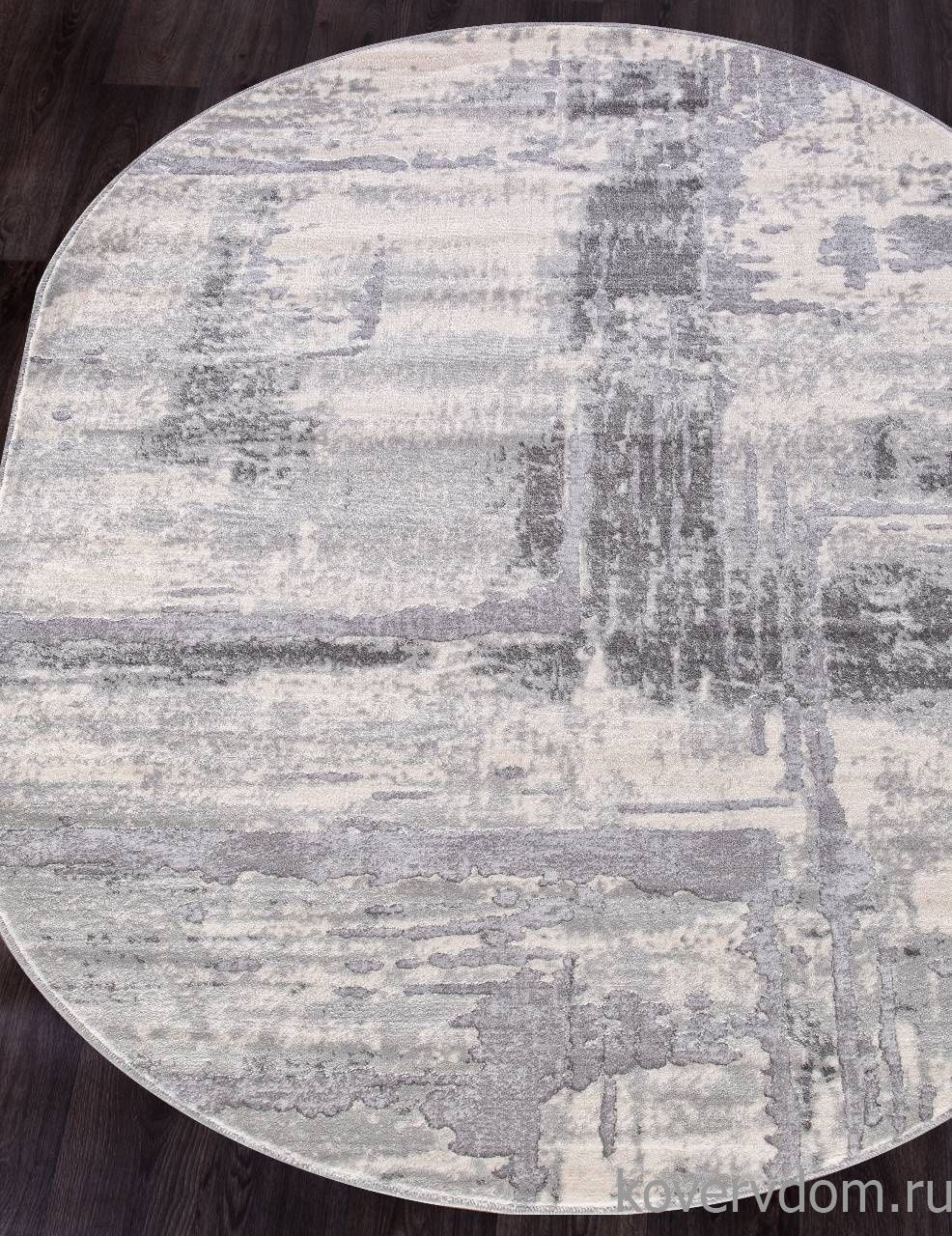 Ковер MARDAN 1370A COKEN D.GREY / K.GREY Овал