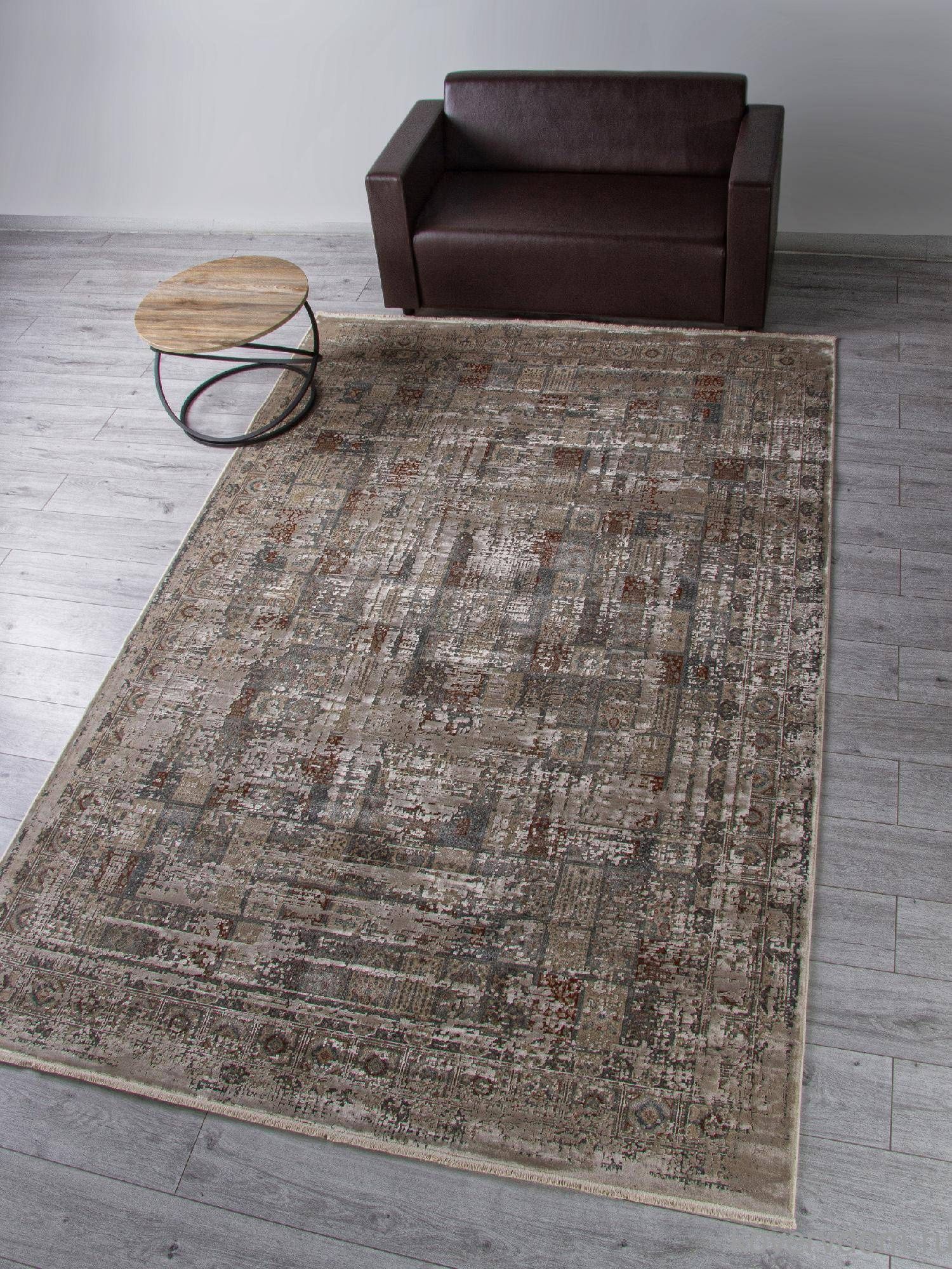 Ковер ROYAL G078J2 D.GREY / BEIGE