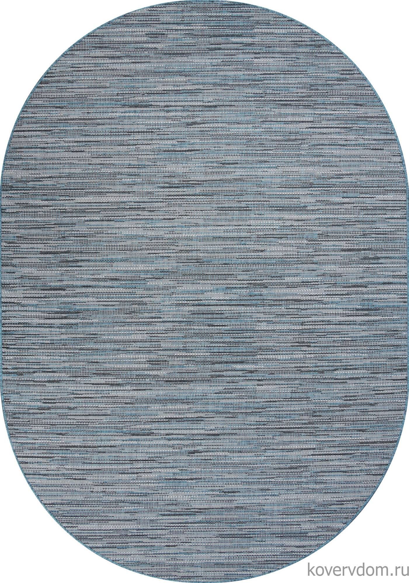 Ковер-циновка KAIR S134 BLUE Овал