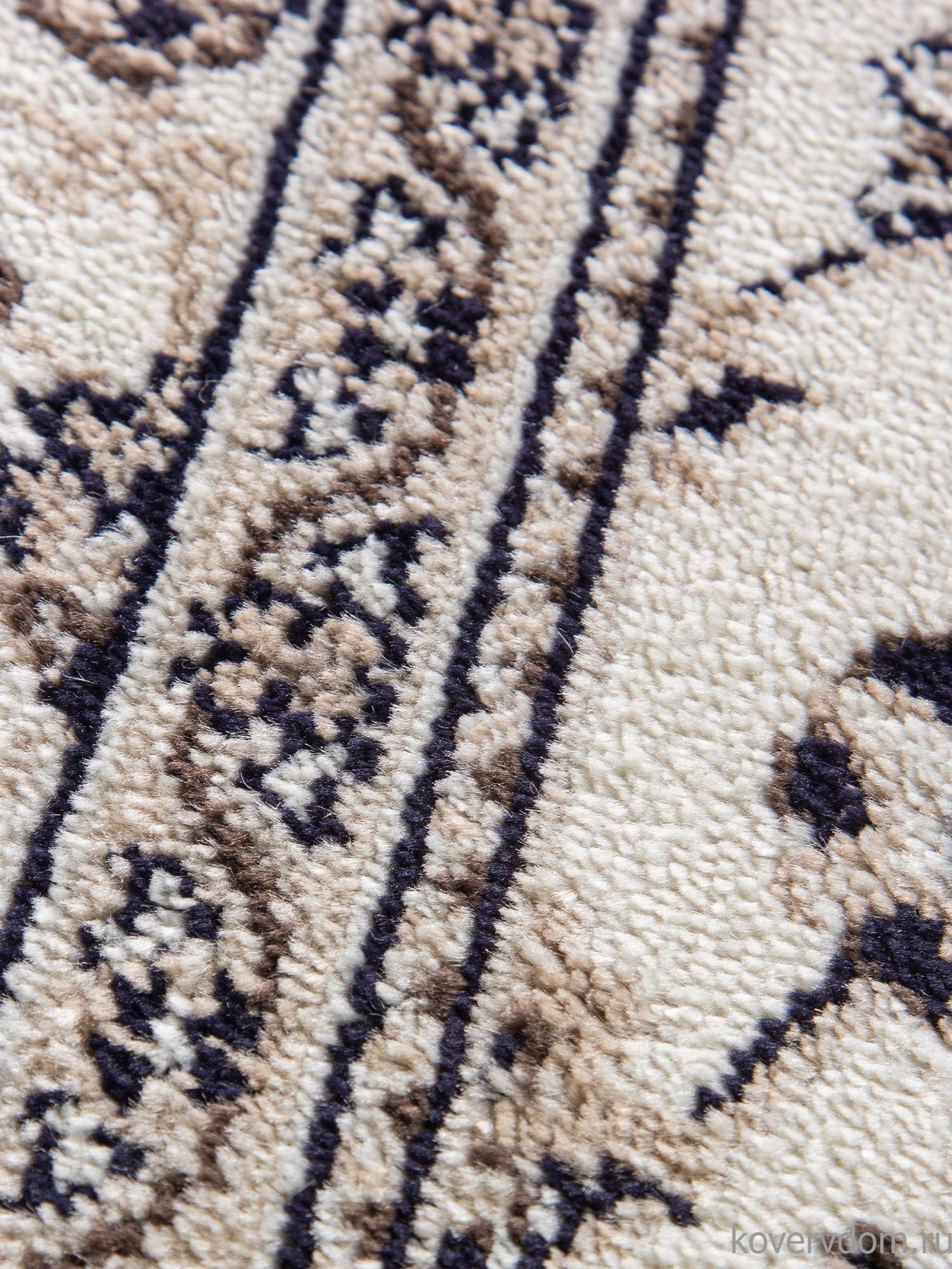 Ковер ВАЛЕНСИЯ ДЕЛЮКС D251 CREAM-BROWN