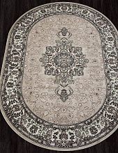 Ковер в классическом стиле GAVANA-A D412 BEIGE Овал