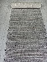 Однотонный ковровая Дорожка KAIR S157 DARK GRAY