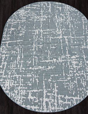 Ковер-циновка KAIR-A S136 BLUE Овал