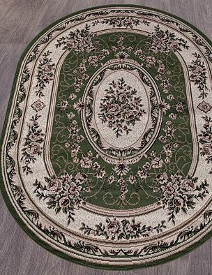 Ковер GAVANA-A 5444 GREEN Овал