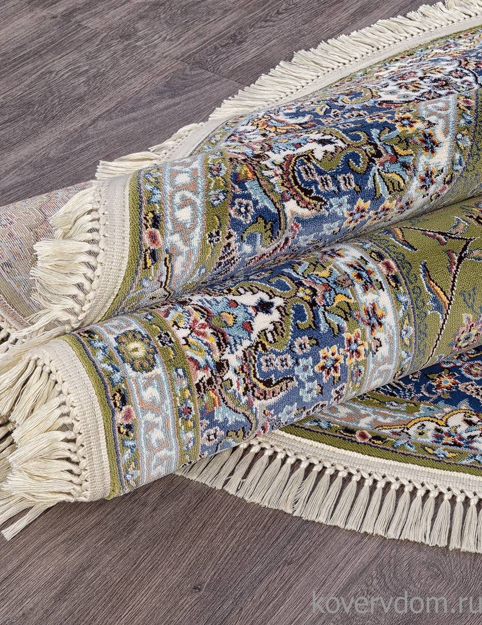 Ковер ARAVIA 6814 GREEN Овал Ковер ARAVIA 6814 GREEN Овал