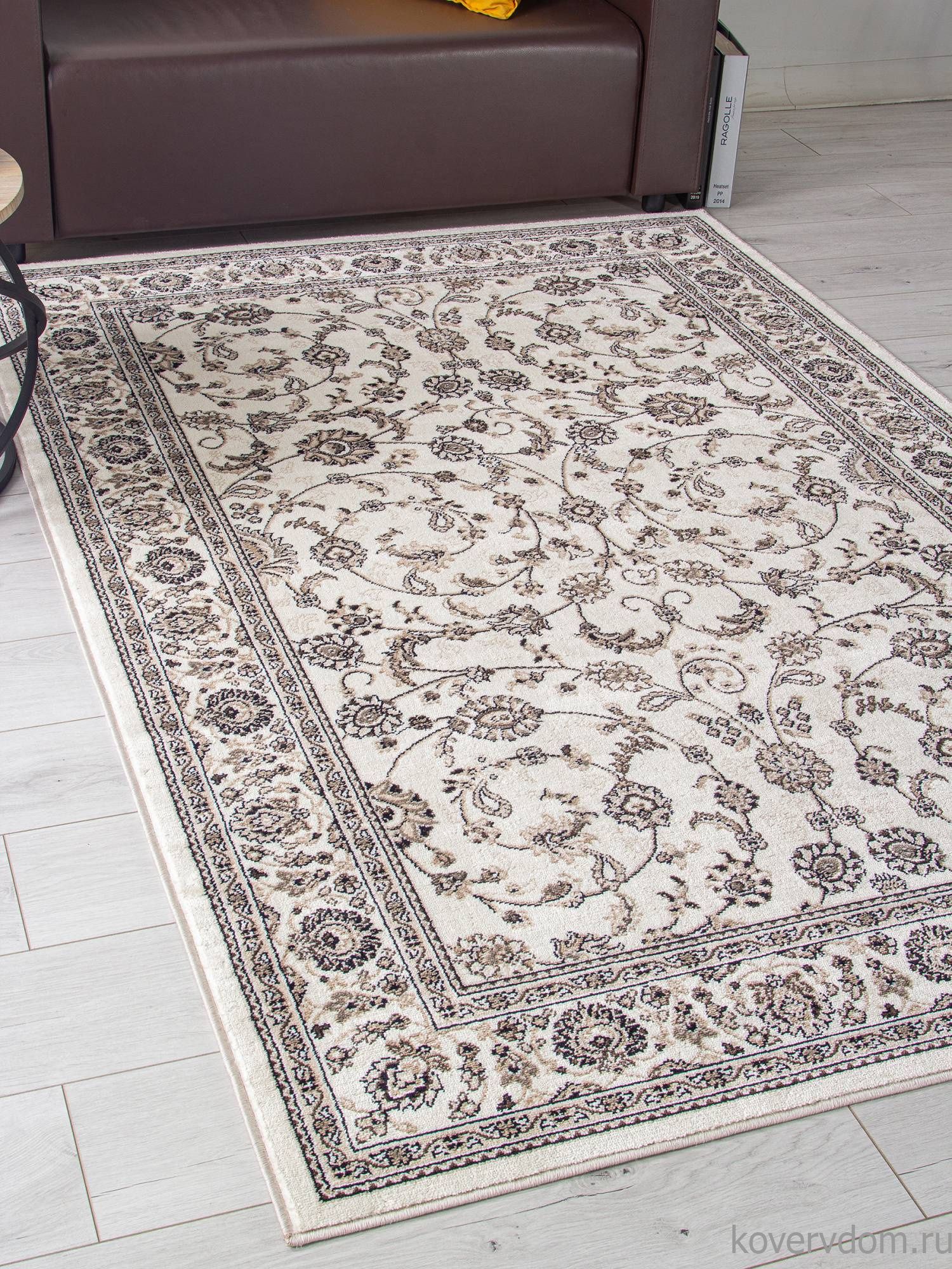 Ковер ВАЛЕНСИЯ ДЕЛЮКС D251 CREAM-BROWN